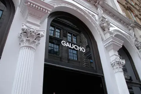Una de las sucursales de Gaucho en Londres Una de las sucursales de Gaucho en Londres