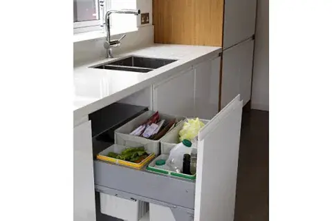 Contenedores para separar la basura