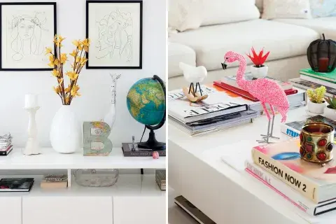 Un ambiente lleno de curiosidades, como un flamenco rosa traído de Animal Kingdom, una B que alude al apellido de su marido (de urban outfitters), un póster australiano que compró en su luna de miel y hasta una jirafa de Carrefour Un ambiente lleno de curiosidades, como un flamenco rosa traído de Animal Kingdom, una B que alude al apellido de su marido (de urban outfitters), un póster australiano que compró en su luna de miel y hasta una jirafa de Carrefour