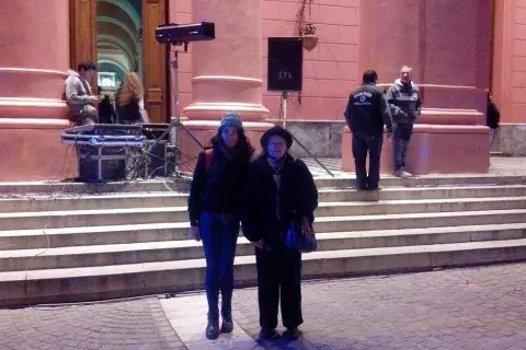 En la Catedral, antes de los festejos del 9 de Julio. En la Catedral, antes de los festejos del 9 de Julio.