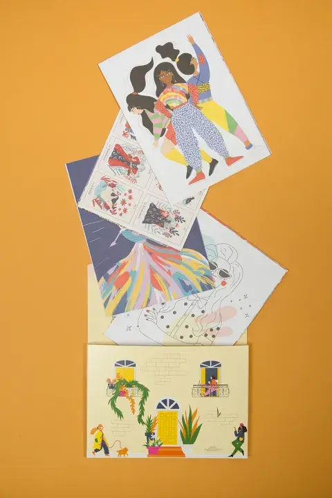 Son las ilustraciones que realizaron colaboradoras y colaboradores para las páginas de la revista y hoy cobran nueva vida Son las ilustraciones que realizaron colaboradoras y colaboradores para las páginas de la revista y hoy cobran nueva vida