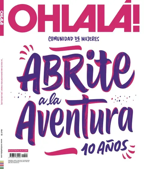 Una innovación en diseño: la tapa en lettering de la edición aniversario 