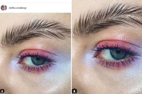 Las cejas plumas invaden las redes sociales Las cejas plumas invaden las redes sociales