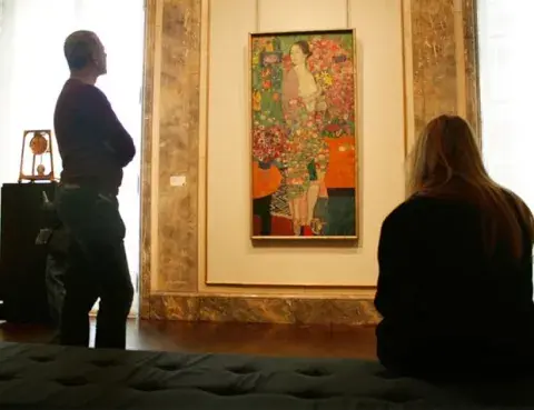Más pinturas de Gustav Klimt, en el Neue Galerie Más pinturas de Gustav Klimt, en el Neue Galerie