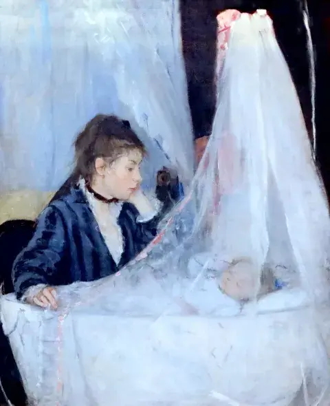 La cuna, Berthe Morisot La cuna, Berthe Morisot
