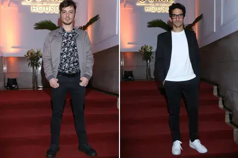 Tomás Fonzi y Juan Minujín visitaron el Chivas House la experiencia multisensorial y colaborativa de Chivas Regal
