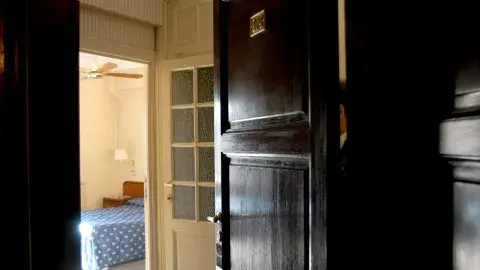 García Lorca ocupó esta habitación del Hotel Castelar durante seis meses, en 1933