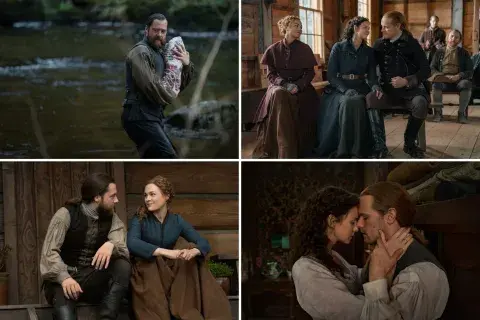 Fotos de la sexta temporada de Outlander (Starz) Fotos de la sexta temporada de Outlander (Starz)