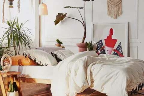 Relax en tonos claros y muchas plantas Relax en tonos claros y muchas plantas