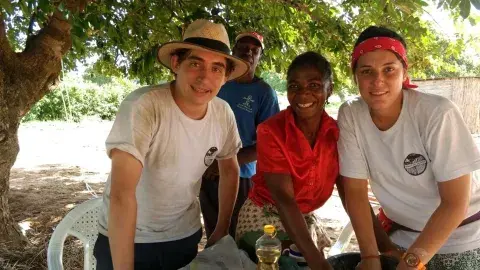 Francisco Susmel, en Mozambique Francisco Susmel, en Mozambique