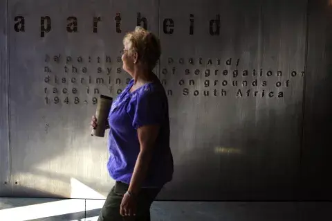 El Museo del Apartheid, en Johannesburgo
