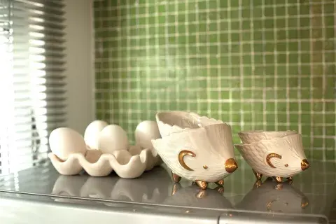 Los puercoespines para llevar a la mesa (y morirse de amor) son de la tienda neoyorquina Anthropologie (www.anthropologie.com) Los puercoespines para llevar a la mesa (y morirse de amor) son de la tienda neoyorquina Anthropologie (www.anthropologie.com)