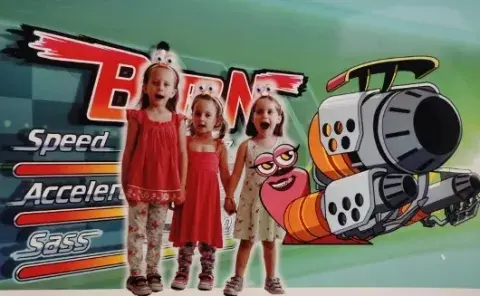 Personajes totales (la foto también fue obsequio). ¡Gracias, Mazalán!