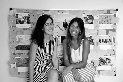 Cecilia y Micaela, parte del team del #takeoverdelectoras Cecilia y Micaela, parte del team del #takeoverdelectoras
