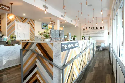 El lugar de comida saludable, Dirt El lugar de comida saludable, Dirt