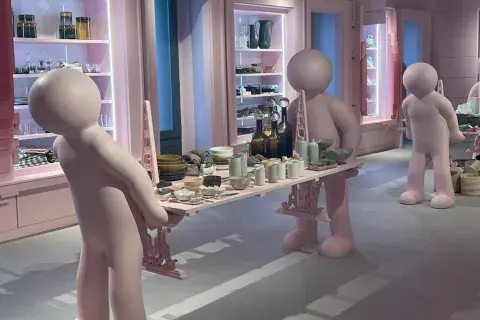 Que comprar sea una experiencia sensorial es uno de los objetivos de las tiendas phygital. Así te reciben en la tienda de Madrid. - Créditos: Tienda Wow Que comprar sea una experiencia sensorial es uno de los objetivos de las tiendas phygital. Así te reciben en la tienda de Madrid. - Créditos: Tienda Wow