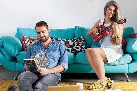 El living, un lugar que invita al relax El living, un lugar que invita al relax