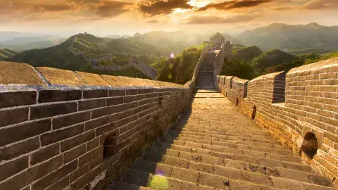 Parte de la Gran Muralla China Parte de la Gran Muralla China