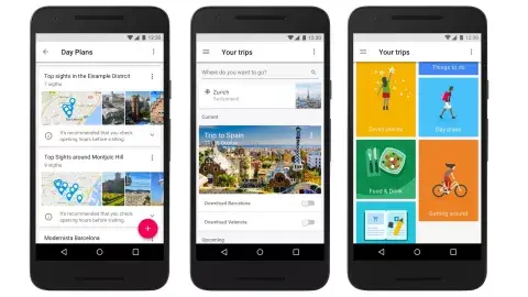Google Trips: una aplicación para programar viajes y actividades recreativas Google Trips: una aplicación para programar viajes y actividades recreativas