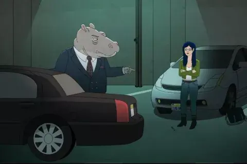 Philip Baker Hall fue la voz de Hank Hippopopalous en BoJack Horseman. Foto: Canva Philip Baker Hall fue la voz de Hank Hippopopalous en BoJack Horseman. Foto: Canva