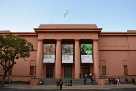 Bellas Artes, en Recoleta. Bellas Artes, en Recoleta.