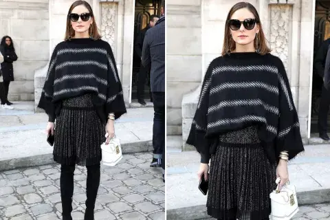 Olivia Palermo en la previa del desfile de Elie Saab en Paris Olivia Palermo en la previa del desfile de Elie Saab en Paris