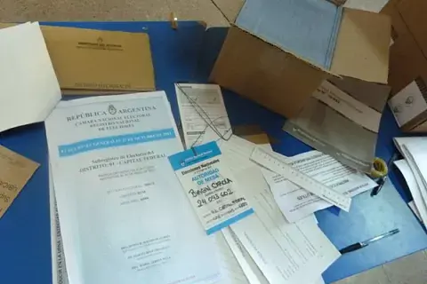 El materiales de trabajo que me entregaron