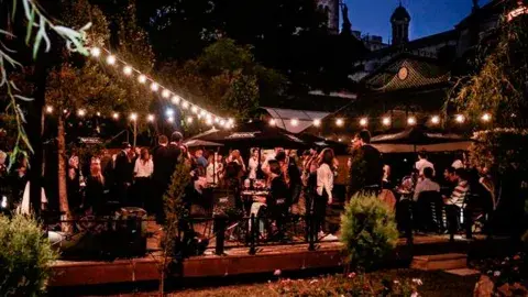 Un after al aire libre, ideal para esta época Un after al aire libre, ideal para esta época