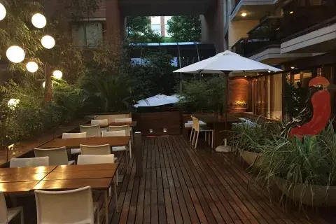 Lugares para comer al aire libre Lugares para comer al aire libre