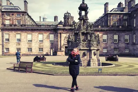 Palacio de Holyroodhouse. Palacio de Holyroodhouse.