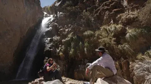 En Jujuy , la Garganta implica un paseo exigente pero que ofrece hermosas vistas de la quebrada En Jujuy , la Garganta implica un paseo exigente pero que ofrece hermosas vistas de la quebrada