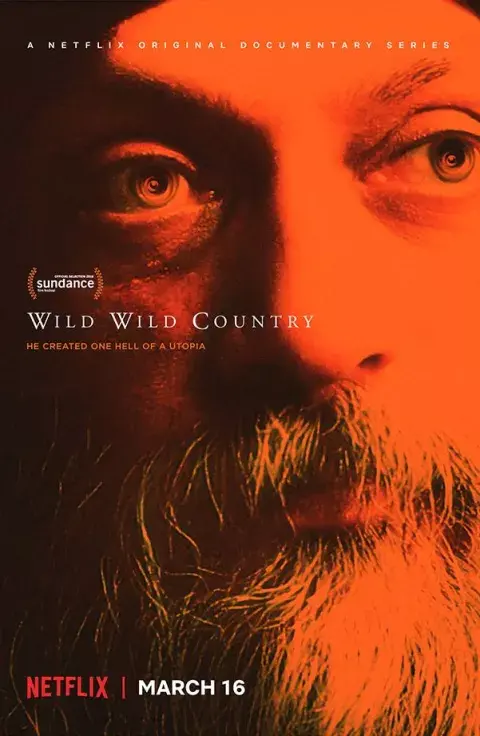 Afiche oficial de "Wild Wild Country" Afiche oficial de "Wild Wild Country"