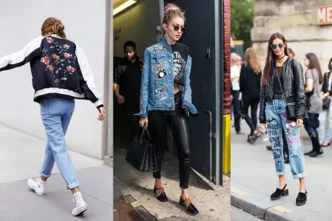 Bomber/Campera de Jean/Jeans....todos con parches o bordados Bomber/Campera de Jean/Jeans....todos con parches o bordados