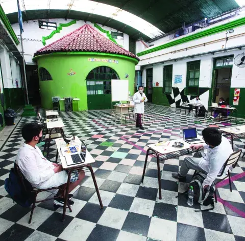 Escuela primaria común n 4 Provincia de Córdoba / Archivo La Nación Escuela primaria común n 4 Provincia de Córdoba / Archivo La Nación