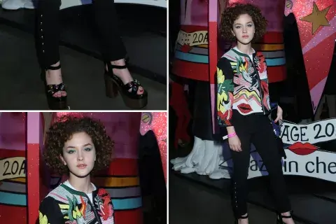 Minerva Casero, siempre sumando tendencia, esta vuelta en el desfile de Jazmín Chebar. Minerva Casero, siempre sumando tendencia, esta vuelta en el desfile de Jazmín Chebar.