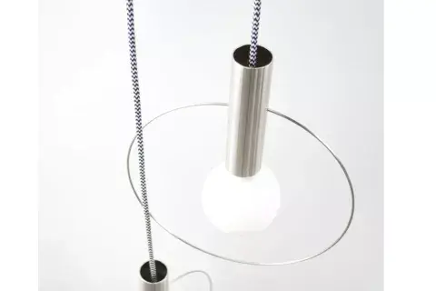 Lamps and Crafts - Lampara Donna niquel $2700 Lamps and Crafts - Lampara Donna niquel $2700