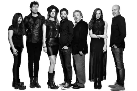 Fabiana Barreda, Gonzalo Aloras, Sol Storni, Nicolás Pauls, Andrés Waissman, Cata Spinetta y Gaby Rocca en Hopening