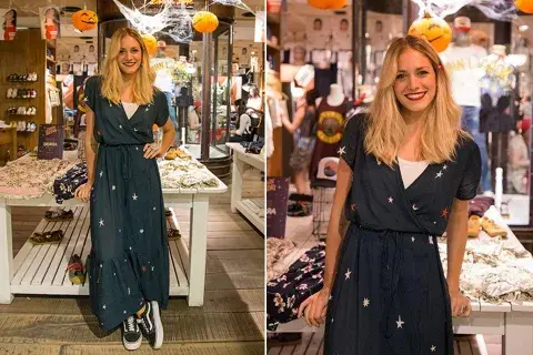 Rochi Igarzábal se dio una vueltita por el local de John L.Cook de Unicenter para conocer su nueva colección Rochi Igarzábal se dio una vueltita por el local de John L.Cook de Unicenter para conocer su nueva colección