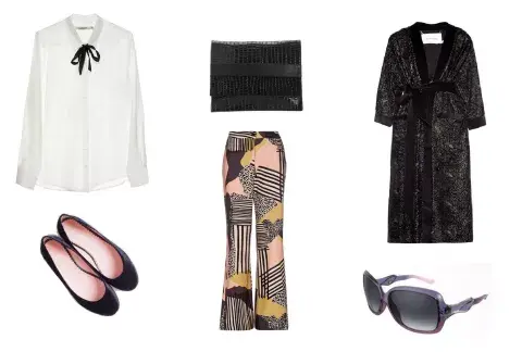 Lentes (Mormaii) Camisa (Cacharel, $1900) Pantalón (Vero Alfie, $2680) Tapado (María Cher, $3998) The net Boutique) Chatitas (Mia Ballerina) Sobre (Via Uno, $1699) Lentes (Mormaii) Camisa (Cacharel, $1900) Pantalón (Vero Alfie, $2680) Tapado (María Cher, $3998) The net Boutique) Chatitas (Mia Ballerina) Sobre (Via Uno, $1699)
