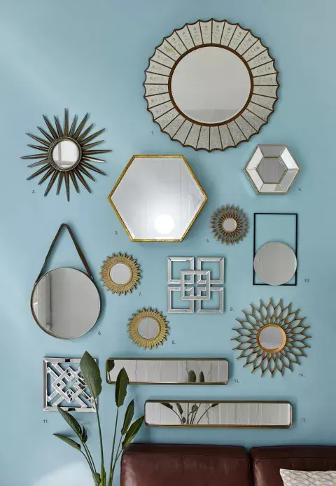 Los espejos son un must para decorar cualquier ambiente. Los espejos son un must para decorar cualquier ambiente.