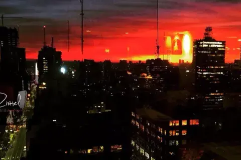 Atardecer desde Zirkel Restaurant y Bar