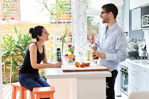 ´Los ambientes tienen el tamaño y la proporción justos. Algo que los hace cálidos y acogedores´ ´Los ambientes tienen el tamaño y la proporción justos. Algo que los hace cálidos y acogedores´