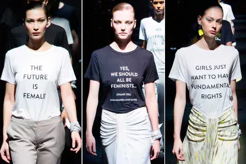 La colección otoño-invierno 2017/2018 de Prabal Gurung y su desfile de remeras feministas