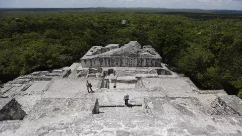 Dos kilómetros cuadrados de ruinas