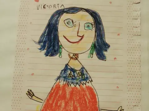 A ésta la apodó Victoria. A ésta la apodó Victoria.