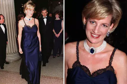 Una de las mujeres más elegantes y controversiales de la historia también lo fue esa noche de 1996 en la Gala. Una de las mujeres más elegantes y controversiales de la historia también lo fue esa noche de 1996 en la Gala.