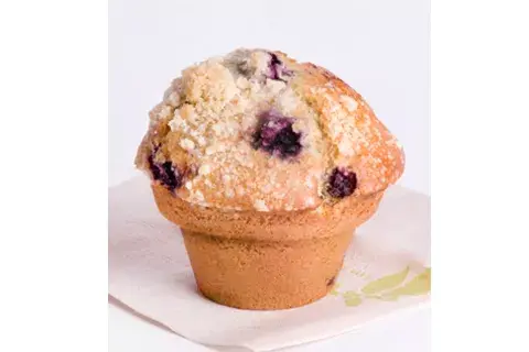 Los riquísimos muffins de arándanos Los riquísimos muffins de arándanos