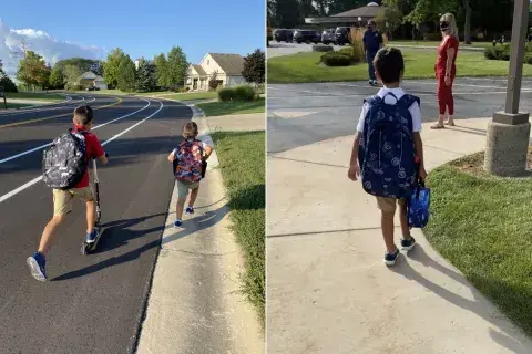 “Cada seis meses, mis hijos tienen un entrenamiento” “Cada seis meses, mis hijos tienen un entrenamiento”