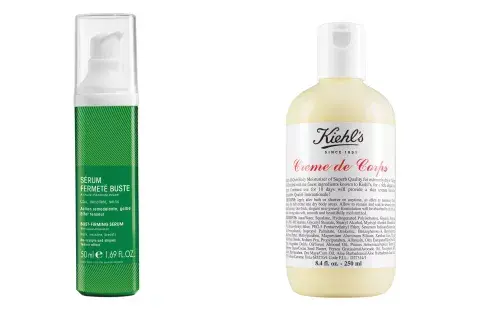 Suero reafirmante del busto (Elancyl, $430). Crema para el cuerpo con betacarotenos (Kiehl´s, $900) Suero reafirmante del busto (Elancyl, $430). Crema para el cuerpo con betacarotenos (Kiehl´s, $900)