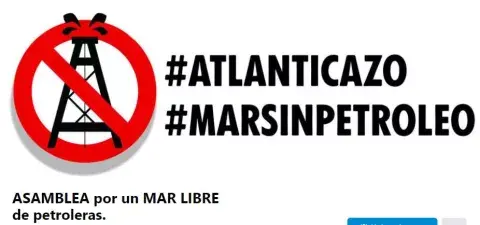 Atlanticazo convocado por Asamblea por un mar libre de petroleras Atlanticazo convocado por Asamblea por un mar libre de petroleras